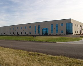 Completion and move to new facility - Exterior. Hartford, WI is now home to GHI and HRP
