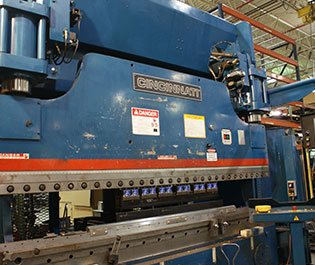 CNC Forming Metal manufacturing Press Brake Equipment located in Hartford, WI