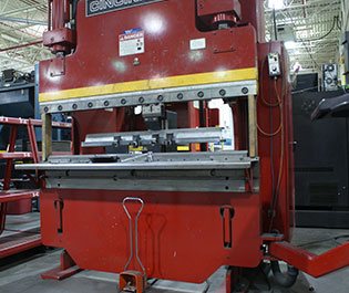 GHI Laser utilizes 10 Press Brakes and 1 Robotic Bending Cell for CNC Forming