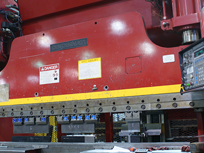 Press Brakes Equipment and capabilities at GHI Laser manufacturing in Hartford, WI